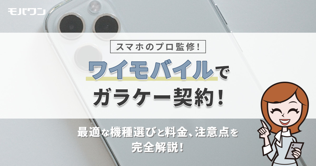 ワイモバイルでガラケー契約！最適な機種選びと料金、注意点を完全解説！_pt07_02
